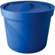Bel-Art Magic Touch 2™ Ice Bucket with Lid 168074001, 4.0 Liter, Blue, 1/PK