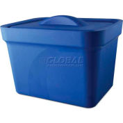 Bel-Art Magic Touch 2 Ice Pan with Lid 168074101, 4.0 Liter, Blue, 1/PK