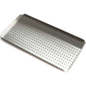 Bel-Art Stak-A-Tray System Small Tray 186100470, 7"L x 14"W, Stainless Steel, 1/PK