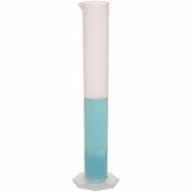 Bel-Art simple échelle graduée cylindre 284580000, capacité de 1000ml, 10ml Graduation, clair, 1/PK