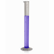 Bel-Art TPX® Graduated Cylinder 286910000, 25ml Capacity, 0.5ml Graduation, Clear, 1/PK