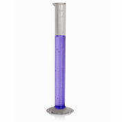 Bel-Art TPX® a obtenu son diplôme de cylindre 286910000, capacité de 25 ml, 0,5 ml Graduation, clair, 1/PK