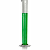 Bel-Art TPX® a obtenu son diplôme de cylindre 286930000, capacité de 100 ml, 1,0 ml Graduation, clair, 1/PK