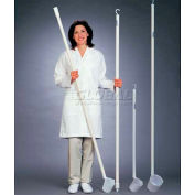 Bel-Art Long-Handled Dipper F36780-0016, 16 oz. Bowl, 3-ft. 1-Piece Handle, White, 1/PK
