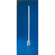 Bel-Art HDPE Stirring Paddle 377700000, 3 ft. Handle, 3" x 6" Paddle, White, 1/PK