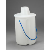 Bel-Art tronqué Style porte-bouteille de solvant/acide 169600000, polyéthylène, bouteille de cales de 4L, 1/PK
