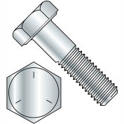 Hexagonal vis à tête cylindrique - 1-4/20 x 1 "- acier au carbone - Zinc - Gr 5 - FT - UNC - USA - Pkg de 100 - BBI 457010