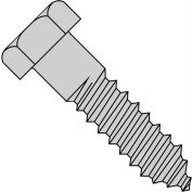 Hexagonale tirefond - 3/8-7 x 5 "- acier bas carbone - Zinc CR + 3 - paquet de 25 - Brighton-Best 486370