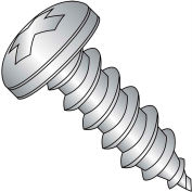 Self Tapping Screw - #6 x 3/8" - Phillips Pan Head - Type A - FT - 18-8 (A2) SS - Pkg of 1000