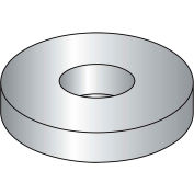 Rondelle plate - 1/4"- acier bas carbone - Zinc clair CR + 3 - USS - paquet de 100 - BBI P43002