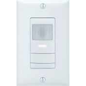 Lithonia WSX WH Wall Switch Decorator Sensor - Passive Infrared (Pir): White