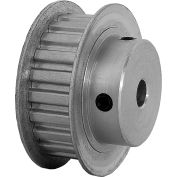 Powerhouse 22XL037-6FA3 Aluminum / Clear Anodized 22 Tooth 1.401" Pitch Finished Bore Pulley - Pkg Qty 5