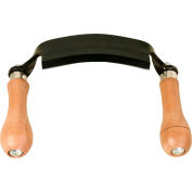 Timber Tuff™ Draw Shave TMB-05DC - Curved 5" Steel Blade with Wood Handles