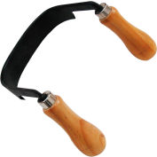 Timber Tuff™ Draw Shave TMB-08DC - Curved 8" Steel Blade with Wood Handles