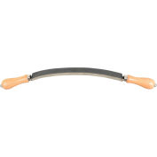 Timber Tuff™ Draw Shave TMB-13DC - Curved 13" Steel Blade with Wood Handles