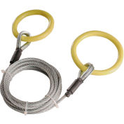 Bois Tuff™ journal acier collier câble avec remorque 2 anneaux TMW-38 - capacité de traction de 1500 lb
