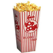 BenchMark USA 41044 Boîtes à scoop de pop-corn 0,75 oz, 100 boîtes par paquet