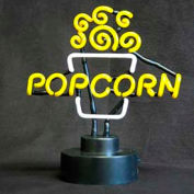 BenchMark USA 91001 Popcorn Topper Sign-Neon