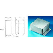 Bud Cu-4123 Econobox Die Cast Al Enclosure With Mb 3.62" L X 1.50" W X 1.21" H Natural - Min Qty 7