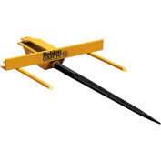 Bucket Bale Spear Tractor Attachment 80112620 2500 Lb. Capacity Category 1