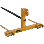 Heavy Duty Bale Spear Tractor Attachment 80112660 2000 Lb. Capacity Category 1