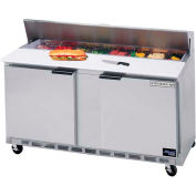 Boisson Air® SPE72HC-12 alimentaire Prep Tables Spe72 Elite Series Standard dessus, 72" W