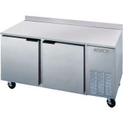 Beverage Air® WTF67AHC Worktop Refrigerator & Freezer 32" Base Model Series, 67"W