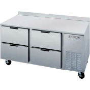 Beverage Air® WTRD67AHC-4 Worktop Refrigerator W/ Drawers WTRD 32"D Series, 67"W