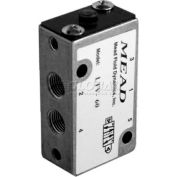 Bimba-Mead Air Valve LTV-60, 5 Port, 2 Pos, Air Valve pilote, 1/8" NPTF Port, pression Sngl Actr