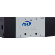 Bimba-Mead Air Valve pilote M4A220-06, Port 5, 2 Pos, Dbl contrôle, 1/8" NPT, Cv = 0,78