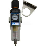 Bimba-Mead Filter/Regulator MGAFR300-10-SM, Auto Drain, Polycarb. Bowl W/Metal Bowl Guard, 3/8" NPT