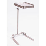 Blickman 8841SS Newark inox Mayo Stand, plateau 12-5/8 "x 19-1/8"