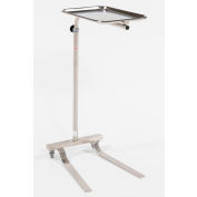 Blickman 1520SS tige unique inox Mayo Stand, plateau 12-5/8 "x 19-1/8"