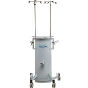 Blickman Nezzie Ambulation Device, 28"L x 26-3/8"W x 83"H, Gray/Stainless Steel, 120V, 15A, 3' Cord