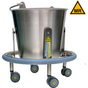 Blickman IRM Safe Lenox Kickbucket w / 13 QT Seau w / Pare-chocs en caoutchouc