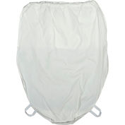 Sac à linge Blickman HB-18, nylon, 18 po de diamètre, blanc