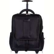 Bugatti BKPW2620 sac à dos en Nylon balistique, 15,6" boîtier de l’ordinateur avec jantes, noir