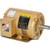 Baldor-Reliance EM30003 0,25hp 1800 tr/mn 48 Frame 3PH 230/460V, ODP, rigide, prime efficacité