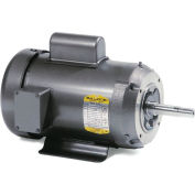 JML1508T moteur Baldor-Reliance, 5HP, 1725 RPM, 1PH, 60HZ, 213JM, 3727L, OPSB, F1