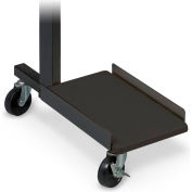Balt® 89849-B CPU Holder For Brawny Mobile Tables, 10-1/2"W x 16-1/2"D, Black