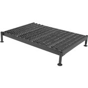 Ballymore 48 X 24 Heavy Duty Ajustable Height Steel Work Platform, Gray - 5"H to 8"H - AWP5-2448