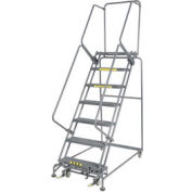 Poignée étape 7 acier 24" O roulant échelle 14" D haute marche, verrou de Type B, W/Cal OSHA main courante