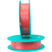 Tach-It Paper/Plastic Standard Twist Tie Ribbons, 2500'L x 5/32"W, Red