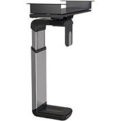BOSTONtec CPU Holder, Mounts Under Work Surface, 50 Lb. Capacity