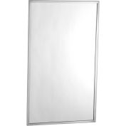 Bobrick® canal-cadre miroir 18" W x 30" H - 165 B-1830