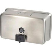 Bobrick® ClassicSeries™ Surface Mounted Horizontal Soap Dispenser - B-2112