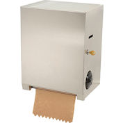 Bobrick® Automatic Touch Free Pull Down Paper Towel Roll Dispenser, Stainless Steel