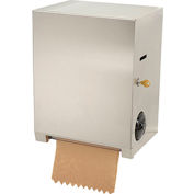 Bobrick® automatique touch free pull down distributeur de rouleau de serviettes en papier, acier inoxydable