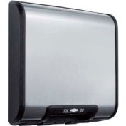 Bobrick® TrimLine™ Automatic Surface Mount Hand Dryer, ADA Compliant, Black Stainless,115V