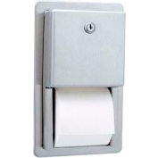 Bobrick® ClassicSeries Recessed Multi-Roll Tissue Dispenser - B3888